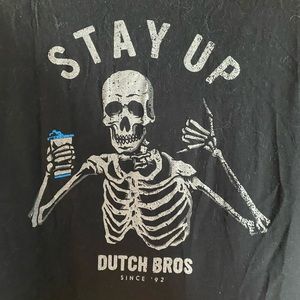 Dutch bros T shirt from online store